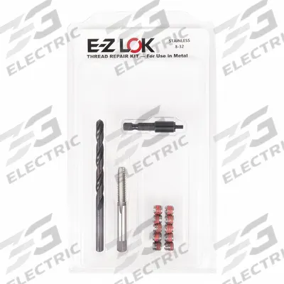 APPROVED VENDOR Self Locking Thread Insert: Std Wall, #8-32 Int Thrd Sz, 5/16"-18 Ext Thrd Sz - Self-Locking Insert & Installation Tool Kits