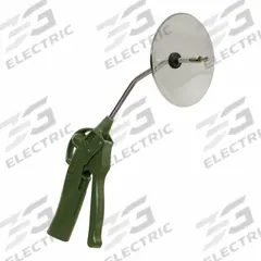 EXAIR Air Gun: Ergonomic Grip, Polyoxymethylene, 1/4 in Female NPT, Angled, 68 dBA Sound Level (MPN 1809SS-CS). Key specifications — attr1328526: Polyoxymethylene; attr1328500: Chip Shield; attr1328508: EXAIR; attr1328515: Yes; attr1328533: Yes.