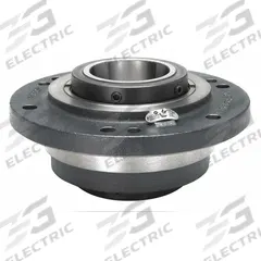 MOLINE BEARING Flange Bearing: Tapered Roller, 4 7/16 in Bore, Cast Iron, Set Screws, 65 1/2 in Lg (MPN 19331407). Key specifications — Bore Type: Cylindrical; Brand: MOLINE BEARING; Lubricant Material: Lithium Complex Grease; Mounting Bolt Size: 3/4 in; System of Measurement: Inch.