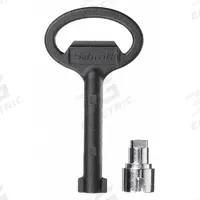 HOFFMAN Keylock Insert: Lock Enclosure, Steel (MPN CLKDBM3). Key specifications — Finish: Chrome Plated; Brand: HOFFMAN; Accessory Type: Lock Insert; Application: Lock Enclosure; Features: Swap Standard Insert to Match Your Other Enclosures; Material: Steel.