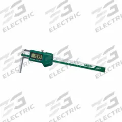 INSIZE Digital Caliper: 14 mm to 150 mm, +/-0.0015in/+/-0.04mm Accuracy, Inside Groove, IP67 (MPN 1520-150P). Key specifications — attr1184461: +/-0.04mm; attr1184462: 0.0005 in/0.01 mm; attr1184472: Inside Groove; attr1184496: INSIZE.
