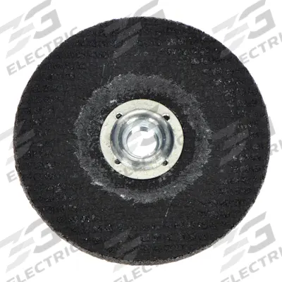 UNITED ABRASIVES-SAIT Depressed Center Grinding Wheel: Type 27, 4 1/2" x 1/4" x 5/8"-11, Ceramic - Cool-Cutting Grinding Wheels for Carbon & Stainless Steel