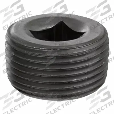 USA INDUSTRIALS Plug: 1/4 in, Threaded, Class 150, 150 psi @ 72°F, Plug - Low-Pressure Threaded Pipe Fittings with Thread Sealant