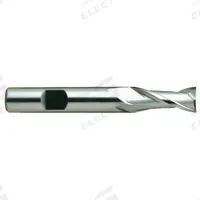 YG-1 Square End Mill: High Speed Steel, TiN Coated, 2 Flute, 5/8" Mill Dia, 1-5/16" LOC, 3-7/16" OAL (MPN 01087HN)