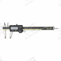 MITUTOYO Calibrated Caliper: 0 in to 6 in /0 mm to 150 mm, +/- 0.02mm Accuracy, Included, Cabled (MPN 500-160-32CAL). Key specifications — attr1185476: MITUTOYO; attr1185436: Certificate of Calibration; attr1185475: Not Rated; attr1185429: +/- 0.02mm; attr1185430: 0.0005 in/0.01 mm; attr1220488: Included.