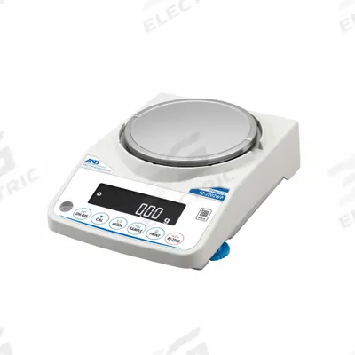 A&D WEIGHING Lab Scale: 2,200 g Capacity, 0.01 g Readability, 0.01 g Repeatability - Precision Lab Balances