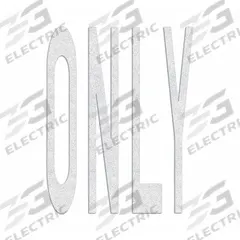 RAE Preformed Thermoplastic Pavement Markings: Only, White, 8 ft Lg, 5 5/8 ft Wd (MPN PR-TH-3615). Key specifications — Legend: Only; Brand: RAE; Color: White; Adhesion Method: Hand Torch; Material: Thermoplastic.