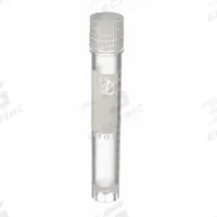 APPROVED VENDOR Cryogenic Vial: Cryogenic, Polypropylene, 4 mL, Natural, 12 mm Body Dia, Sterile (MPN W985870). Key specifications — Sub-brand: CryoELITE(TM); Self-Standing: Self-Standing; Closure Color: Natural; Brand: APPROVED VENDOR; Vial Type: Cryogenic; Body Color: Off-White; Includes Closure: Yes; Bottom Shape: Round.