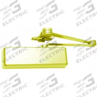 LCN Door Closer: Parallel Mounting Type, Grade 1 - Heavy Duty, Bronze, 10 3/8 in Lg, 2 3/4 in Wd (MPN 4031-CUSH BRASS). Key specifications — Manufacturer Part Number: 4031-CUSH BRASS; Brand: LCN; Closer Series: 4031; Closer Type: Non-Hold Open; Location Use: Interior/Exterior; Spring Type: Adjustable; Product Type: Door Closer; Spring Size: 4.