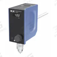 IKA Overhead Mixer: 500 RPM Max Speed, 80 N-cm, 60,000 cps Max Viscosity, 50 L Volume, 3.8 lb Wt (MPN 0025006577). Key specifications — Voltage: 100/240V; Maximum Torque: 80 N-cm; Mixing Speed Type: Variable; Brand: IKA; Display Type: Digital.