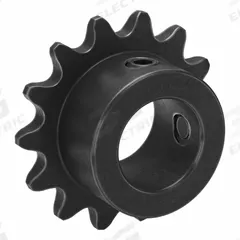TRITAN Roller Chain Sprocket: 25, For 1/4 in Chain Pitch, 1/2 in Bore Dia, 14 Teeth, Steel (MPN 25BS14H X 1/2). Key specifications — Brand: TRITAN.