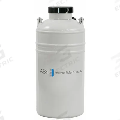 AMERICAN BIOTECH SUPPLY Cryogenic Vapor Shipper: 4.3 L Capacity, 8 3/4 in Overall Dia - Crygenic Vapor Shippers