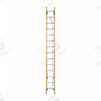WERNER Extension Ladder: 28 ft Ladder Size, Fiberglass, 300 lb Load Capacity, 64 lb Wt, 2 Sections (MPN T6228-2GS). Key specifications — Color: Yellow; Brand: WERNER; Included Features: Mar-Resistant End Caps; Removable Fly: Fixed.