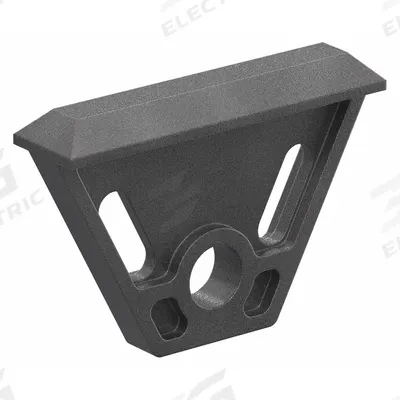 80/20 Tool Hanger: 10 Series, 1 3/16 in x 3/16 in x 2 in, Black - Sliding Tool Hangers