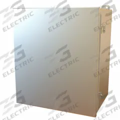 HAMMOND Electrical Enclosure: Stainless Steel, 16 in x 14 in x 10 in, NEMA 12/13/3R/4/4X, w/Panel (MPN 1414N4PHS16O10). Key specifications — Brand: HAMMOND; Closure Method: Clamps; Enclosure Material: Stainless Steel; Includes Inner Panel: with Inner Panel Included.