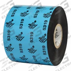 THERMAL TRANSFER RIBBON: Zebra, 3.5 in Ribbon Wd, 1,476 ft Ribbon Lg, 1 in Core Dia., Black, Wax (MPN 05319BK08945). Key specifications — Compatible Printer Model: 170Xi4; Color: Black.
