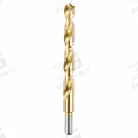 MILWAUKEE Jobber Length Drill Bit: 15/32", 135° Split Point, TiN-Coated HSS, Parabolic Flute (MPN 48-89-2227). Key specifications — attr1225567: 0.4688.