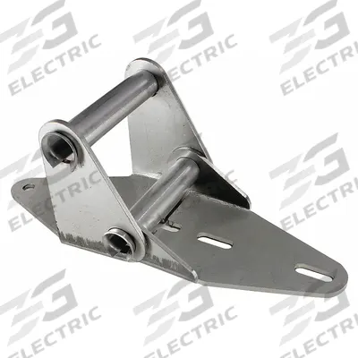 AMERICAN GARAGE DOOR SUPPLY Garage Door Hinge: Stainless Steel, 7 1/2 in Leaf Ht, Rounded - Stainless Steel Garage Door Hinges