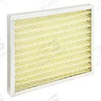 GRAINGER Pleated Air Filter: 24 in x 24 in x 2 in, MERV 8, High Temp (MPN 5M331). Key specifications — Media Material: Synthetic; Brand: GRAINGER; Frame or Header Material: Galvanized Steel.