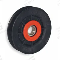 FENNER DRIVES V-Belt Idler Pulley: 17 mm Bore Dia, 5 in Outside Dia, Ball, 0.8 in Face Wd, Wedge (MPN VA5001). Key specifications — Bearing Type: Ball; Brand: FENNER DRIVES.