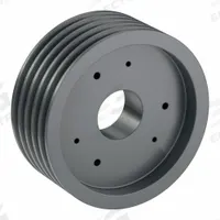 APPROVED VENDOR V-Belt Pulley: B94, 5 Groove, 9.75 in OD, Bushed Bore, SF, Quick Detachable, Webbed (MPN 5B94SF). Key specifications — Pulley Industry Number: B94; Pitch Diameter: 9 in (4L, A); For Belt Section (broad, with similar types): 4L, A, or AX.