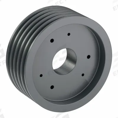 APPROVED VENDOR V-Belt Pulley: B94, 5 Groove, 9.75 in OD, Bushed Bore, SF - Bushed-Bore Cast-Iron V-Belt Pulleys