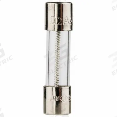 BUSSMANN Fuse: GMD Series, Time-Delay, 2 A, 250 V AC - Time-Delay Cylindrical Fuses