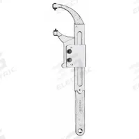 FACOM Pin Spanner Wrench: 0 mm to 50 mm, 1/8 in_3/16 in Pin Dia, 8 1/2 in Overall Lg, Round (MPN FA-116.50). Key specifications — attr309823: 0 mm to 50 mm; attr309829: No; attr309833: Round; attr324942: FACOM.
