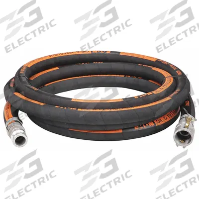 BOSTON Gasoline Hose: 1 in Hose Inside Dia., 1 7/16 in Hose Outside Dia., 150 psi - Nitrile Blend Petroleum Hose Assemblies with Nitrile Blend Cover