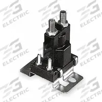 DC Power Solenoid: 80 A Current Rating, 12 V DC Coil Volt, SPST-NO, 4 Terminals, Intermittent (MPN 120 106132S1). Key specifications — Contact Termination: 5/16 in-24 Studs; Contact Form: SPST-NO; Duty Cycle: Intermittent; Brand: WHITE-RODGERS; Coil Termination: #10-32.