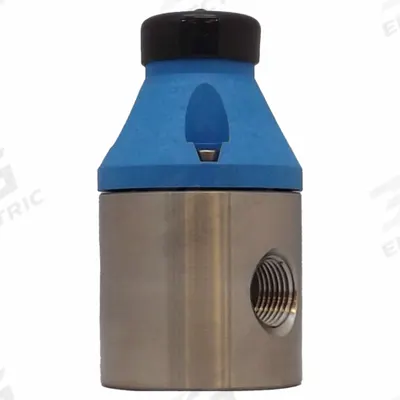 PULSAFEEDER Pressure Relief Valve: 316 Stainless Steel, NPT x NPT - Corrosive & Ultra-Pure Liquids Pressure Regulators