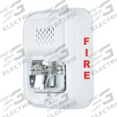 SYSTEM SENSOR Horn Strobe: 12/24V, 6 5/8 in Overall Ht, 6 5/8 in Overall Wd, 3 5/16 in Overall Dp (MPN P4WL). Key specifications — Manufacturer Part Number: P4WL; Brand: SYSTEM SENSOR; Operating Voltage: 12/24V.
