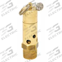 CONTROL DEVICES Air Safety Valve: Soft Seat, 1/2 in (M)NPT Inlet (In.), 100 psi Preset Setting (PSI) (MPN SB50-0A100). Key specifications — attr291993: Soft Seat; attr291998: Brass; attr292001: Silicone; attr292007: Lead; attr292009: Brass; attr294753: CONTROL DEVICES.