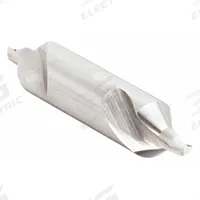 KEO Center Drill: Plain Type, #7, 60°, 3 1/4 in Overall Lg, High Speed Steel (MPN 906-000-150). Key specifications — Brand: KEO; End Type: Double End.