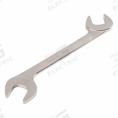 TEKTON Open End Wrench: Chromium Molybdenum Steel, Satin, 1 1/8 in Head Size - SAE, Double End, Open End Wrenches