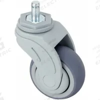 APPROVED VENDOR Stem Caster: Swivel, No Brake, 3 in Wheel Dia., 1 1/4 in Wheel Wd, Polyolefin, Gray (MPN P17S-RP030K-SG5). Key specifications — attr1111099: APPROVED VENDOR; attr1111095: Gray; attr1113760: Gray; attr1176855: Swivel.