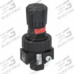 PARKER Compressed Air Regulator: Zinc, 1/2 in NPT, 75 cfm, 2 psi to 125 psi, 125 psi Max Op Pressure (MPN 06R313AC). Key specifications — attr111664: No; attr111400: 06R; attr111627: PARKER.