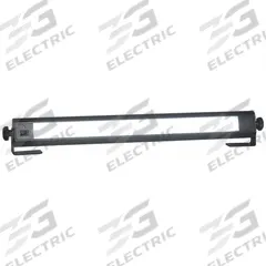 MAXXIMA Courtesy Light: Rectangular, 12/24V DC, LED, White, Black, 2 in Overall Ht, Surface Mount (MPN M844282-A). Key specifications — Lens Color: White; Mount Type: Grommet; Electrical Connection: Blunt Cut Wires; Housing Color: Black; Brand: MAXXIMA; Operating Voltage: 12/24V DC; Mount Style: Surface.