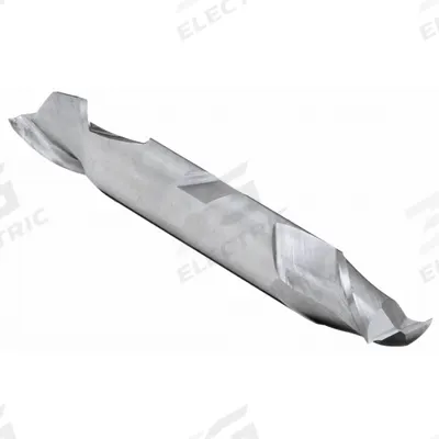 CLEVELAND Square End Mill: High Speed Steel, Double End, 2 Flute, 5/16" Mill Dia - Double-End High-Speed Steel Square End Mills