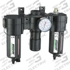 SPEEDAIRE Filter/Regulator/Lubricator: 1/2 in NPT, 192 cfm, 250 psi Max Op Pressure, 5 micron, Mist (MPN 7D744). Key specifications — attr109524: SPEEDAIRE.