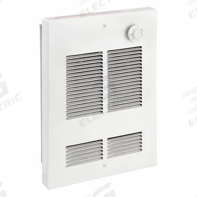 Dayton Recessed Electric Wall-Mount Heater: 1500 W/2000 W, 208/240V AC, Single Phase - Compact Recessed Electric Wall Heaters