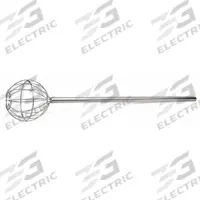 TABLECRAFT PRODUCTS COMPANY Whip: 48 in Overall Lg, Stainless Steel Handle, Silver Handle, Silver (MPN KW48). Key specifications — Brand: TABLECRAFT PRODUCTS COMPANY; Dishwasher Safe: Yes; Handle Material: Stainless Steel; NSF Certified: No; Handle Color: Silver.