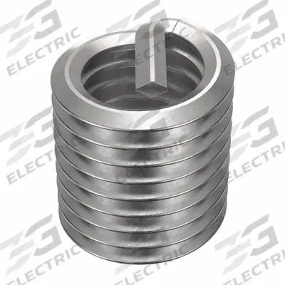 HELI-COIL Helical Insert: Tanged Tang Style, Free-Running, M10-1.50 Thread Size, Plain - Free-Running Tanged Helical Inserts