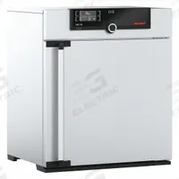 MEMMERT Universal Oven: Gravity, 3.8 cu ft Capacity, 300°C Max Temp, 2,800 W Watt, 3.81 cu ft Volume (MPN UN 110). Key specifications — Voltage: 115V AC; Brand: MEMMERT; Temperature Accuracy Tolerance: +/-0.1°C up to 99.9°C, +/-0.5°C @ 100°C+; Temperature Uniformity: +/-1.8°C.