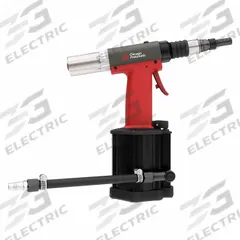 CHICAGO PNEUMATIC Air Nut Riveter: 7 mm Stroke Lg, 24,000 N Pulling Force, 1/4 in NPT (MPN CP9888). Key specifications — attr1320925: M9; attr1320930: NPT; attr1320934: Yes; attr1320955: CHICAGO PNEUMATIC.