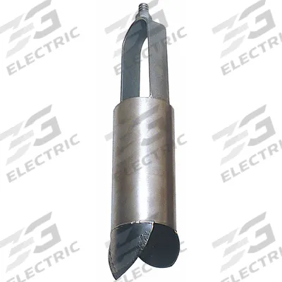 AMS Soil Auger Head: Stainless Steel Bail/Stainless Steel Cylinder, 5 in Overall Dia - Soil Auger Accessories