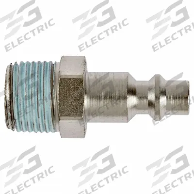 PARKER Quick Connect Socket: 1/8 in Body Size, 1/8 in Hose Fitting Size, 1/8"-27 Thread Size - Industrial Interchange Brass Quick-Connect Air Coupling Plugs