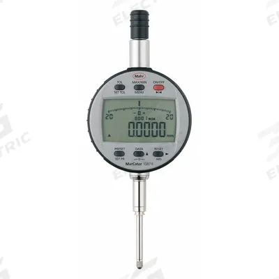 MAHR Bore Gauge Digital Indicator: 0.00002 in to 0.5 in /0.001 mm to 12.5 mm, Inch/Metric - Digital Indicators with Removable Flat Back
