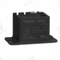 SCHNEIDER Enclosed Power Relay: Surface (Top Flange) Mounted, 24V AC, SPST-NO, 4 Pins/Terminals (MPN 9AS3A24). Key specifications — Brand: SCHNEIDER; Mounting Style: Panel Flange; Electrical Connection: Faston Terminal; Manufacturer Part Number: 9AS3A24; Operating Current: 30 A at 28V DC (Resistive Load); Series: 9A Power Series.