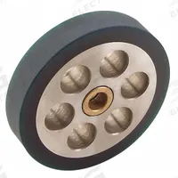 DYNABRADE Contact Wheel Assembly Kit: Contact Wheel Assembly Kit, 1 in Dia, 50 Durometer (MPN 63980). Key specifications — attr424353: Mfr. No. 64000; attr424344: DYNABRADE.